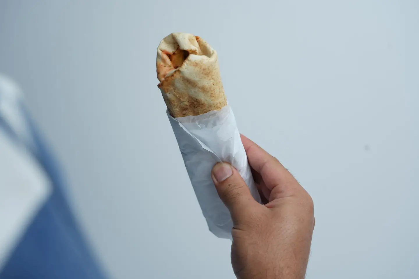 ساندوتش فلافل صغير مشكل