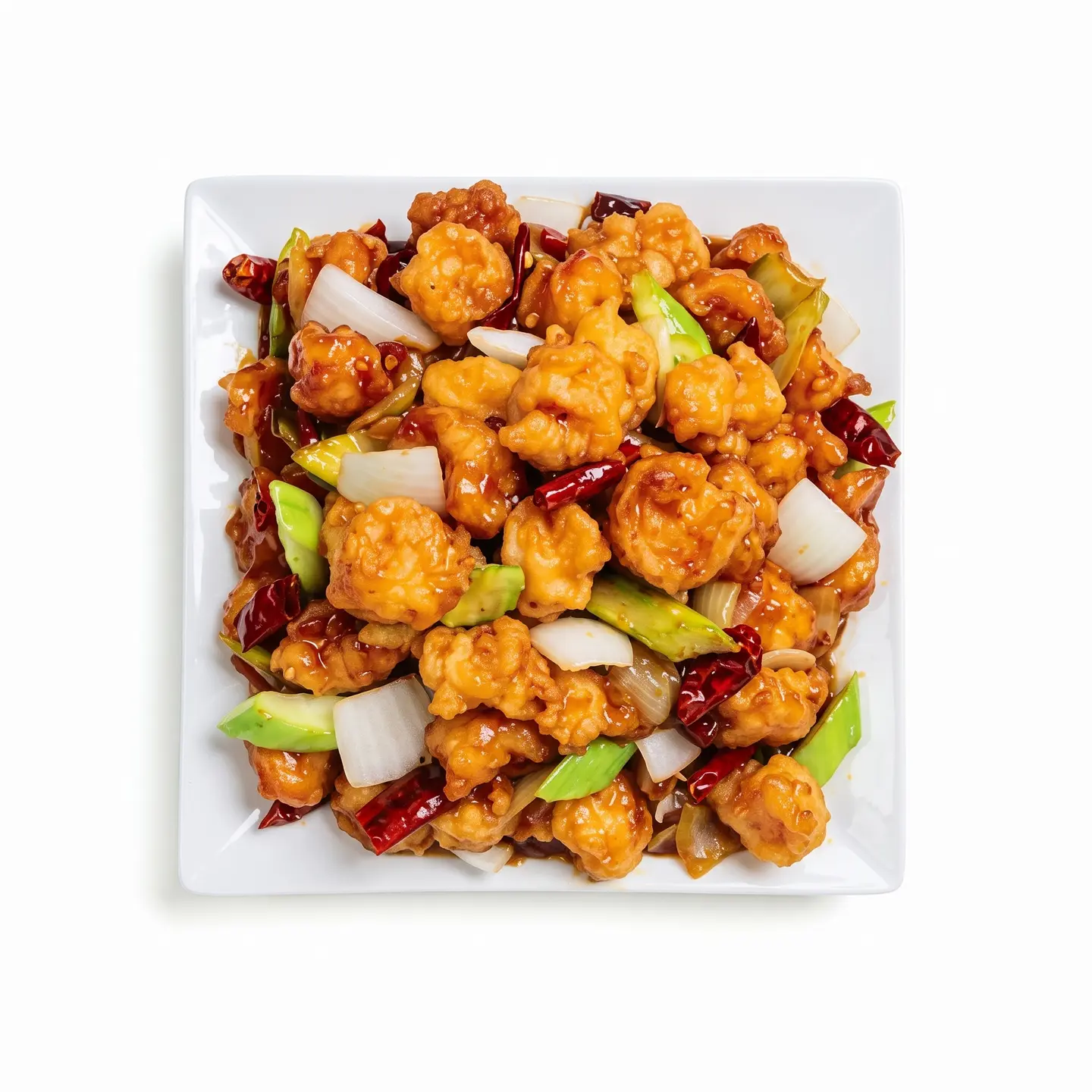 Chicken With Garlic And Spicy Sauce