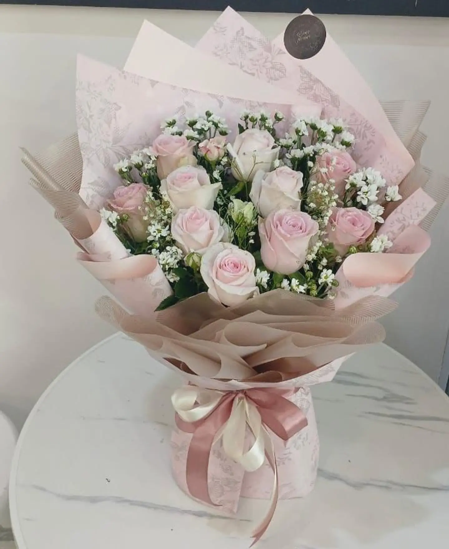 باقة العروس بلمسة البراءة الفاتنة