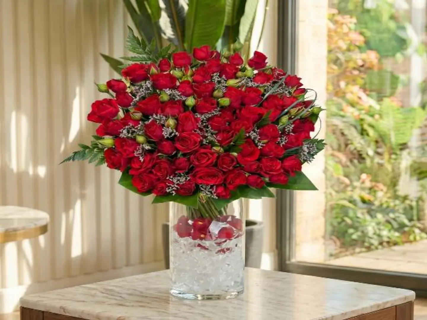 Red Love Vase
