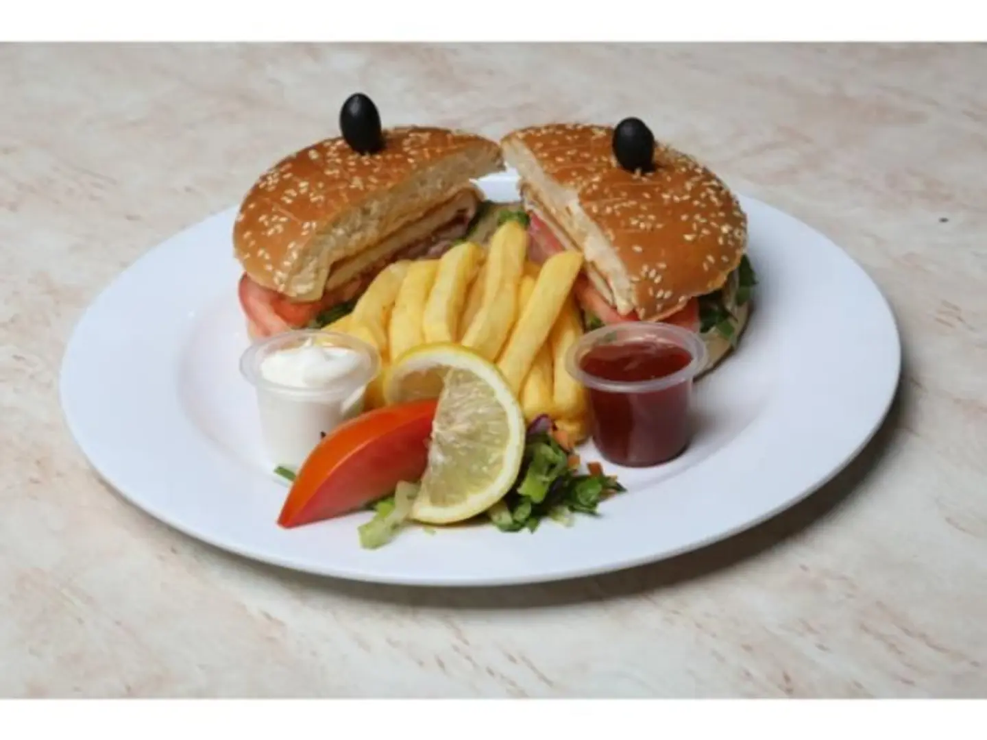Chicken Burger With Cheese