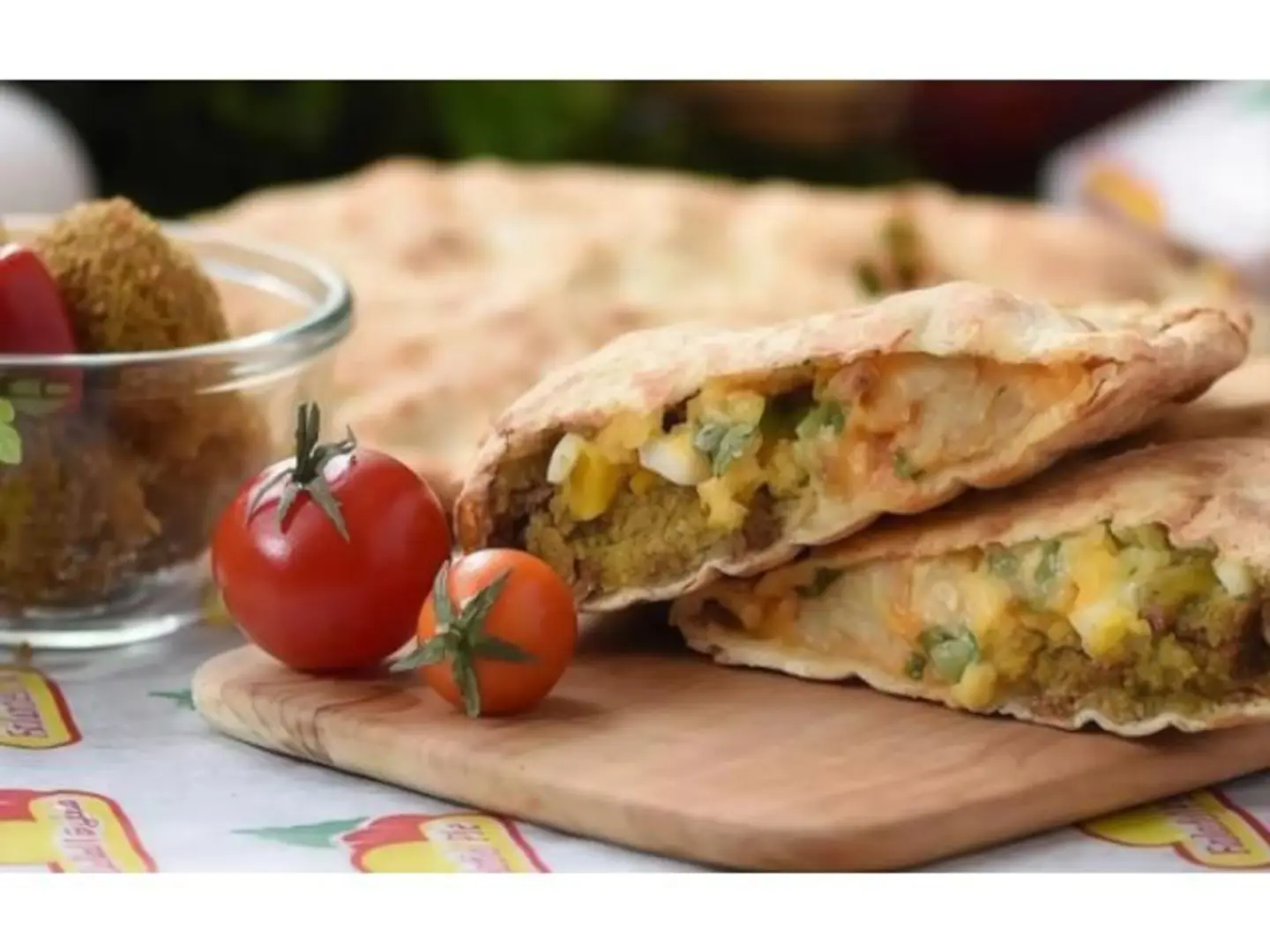 فطيرة طعمية بالجبن