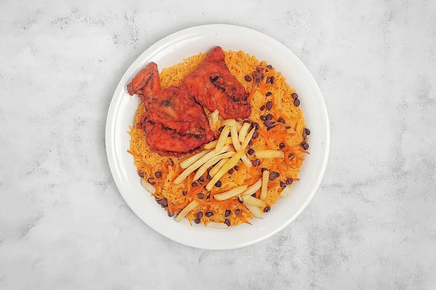 Half Charcoal Grilled Chicken