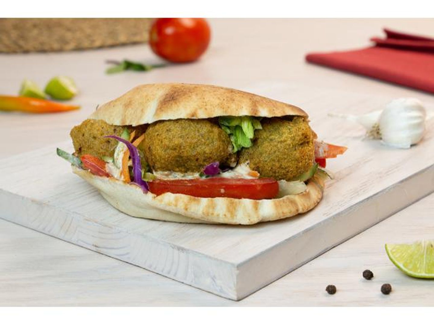 Stuffed Falafel Sandwich