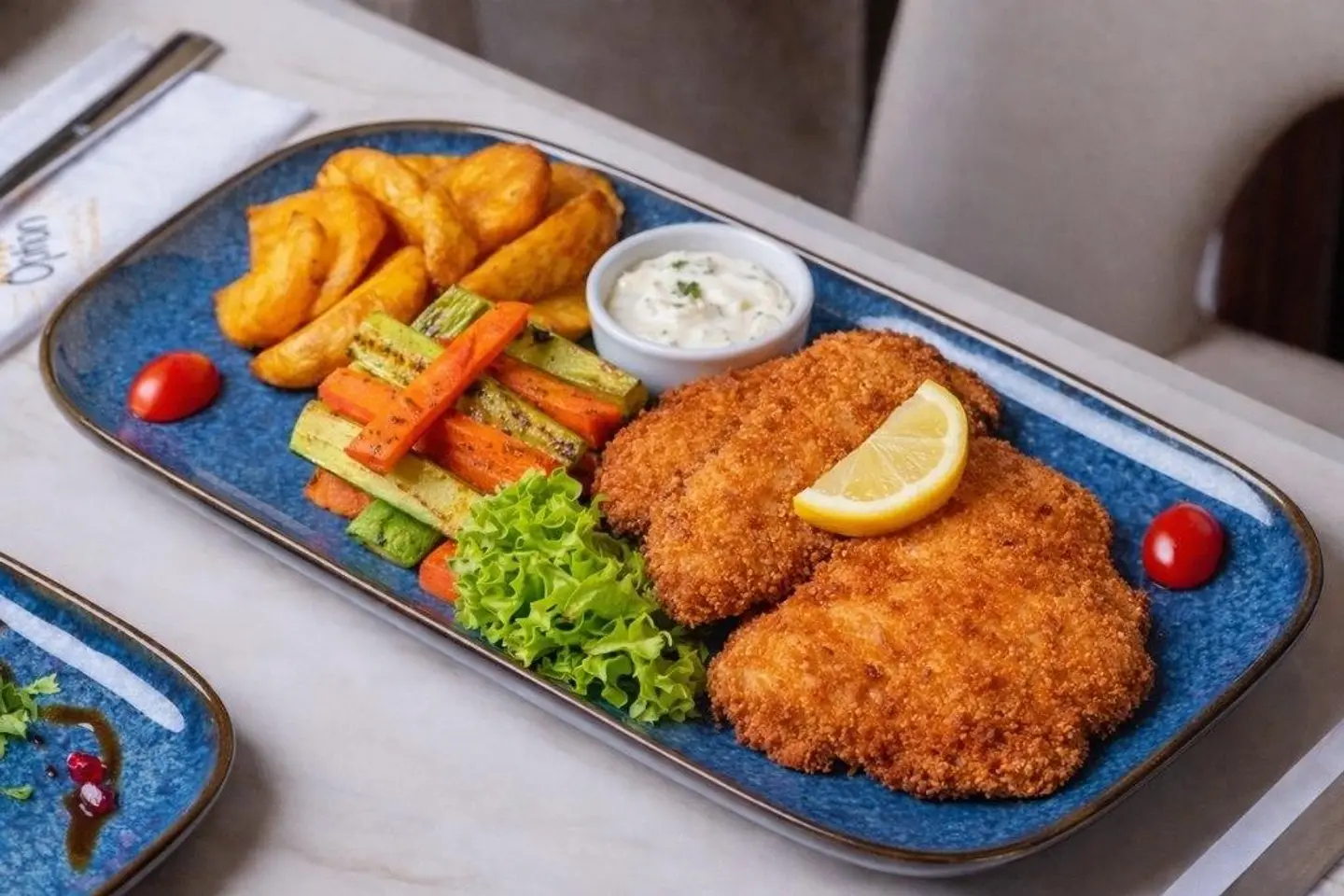 اسكالوب دجاج