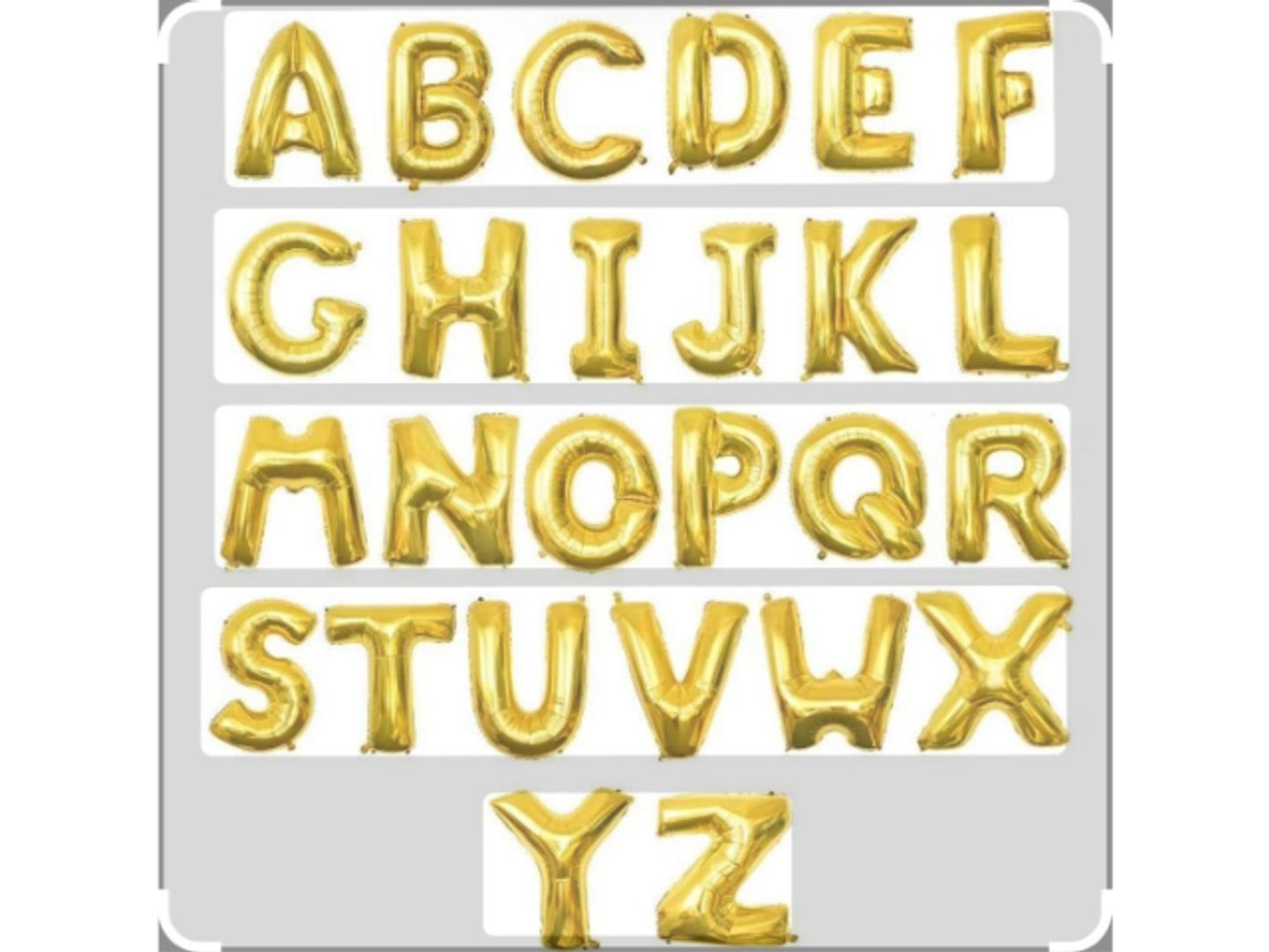 Balloon Letters