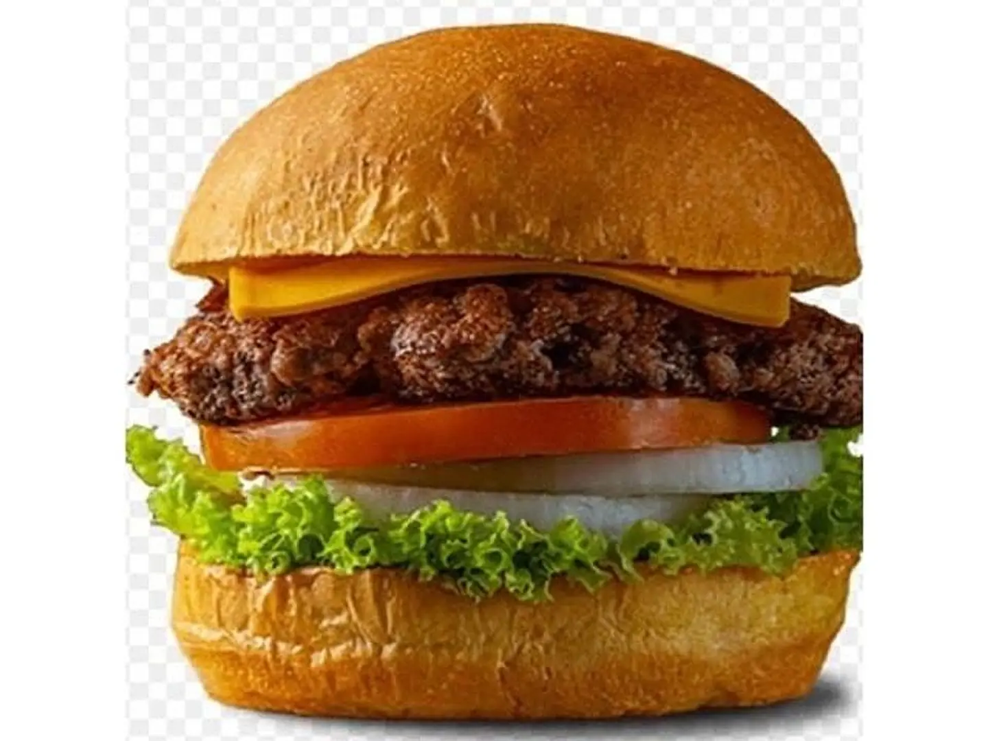 Four Friends Beef Burger With Fries