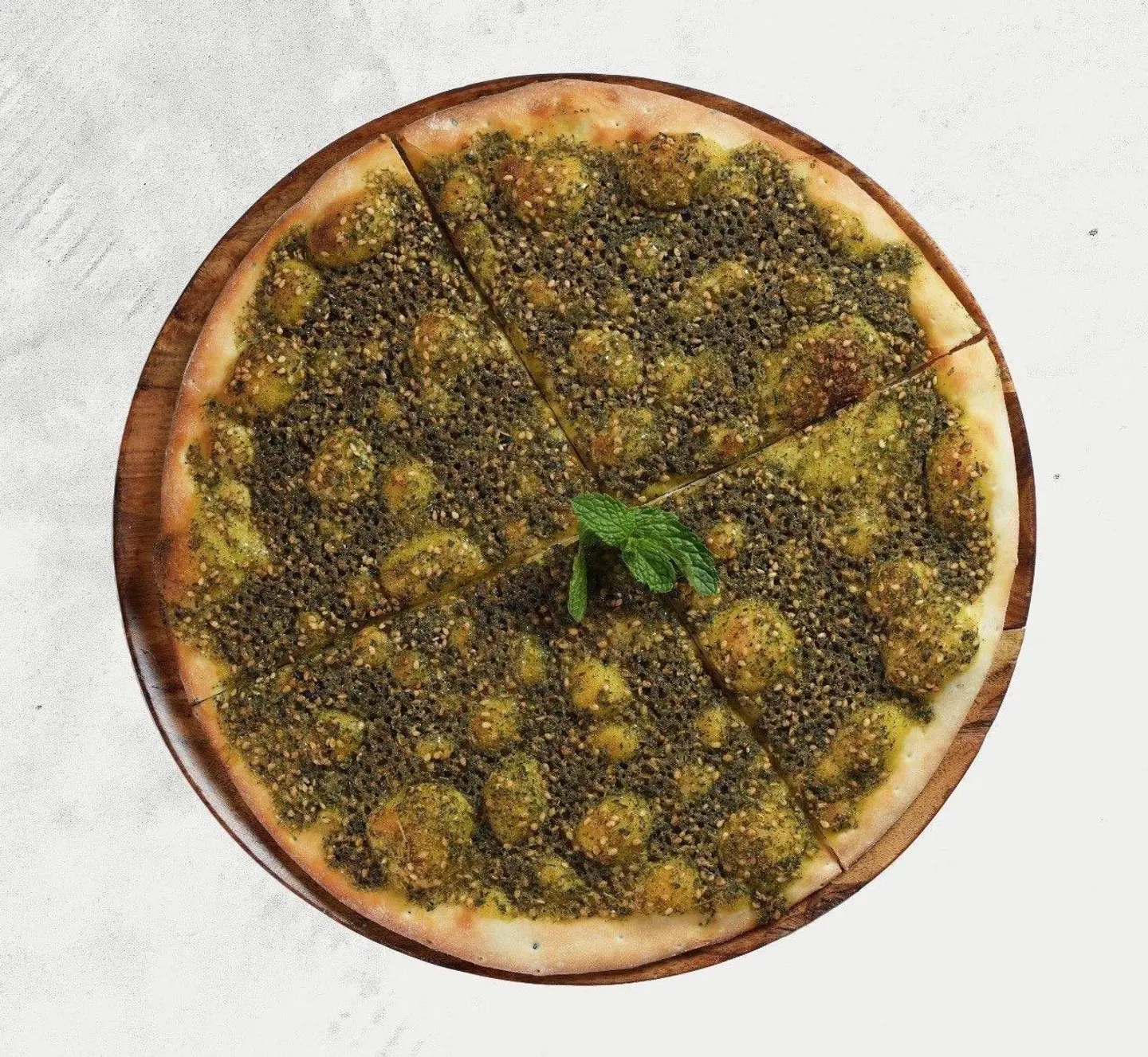 بيتزا زعتر