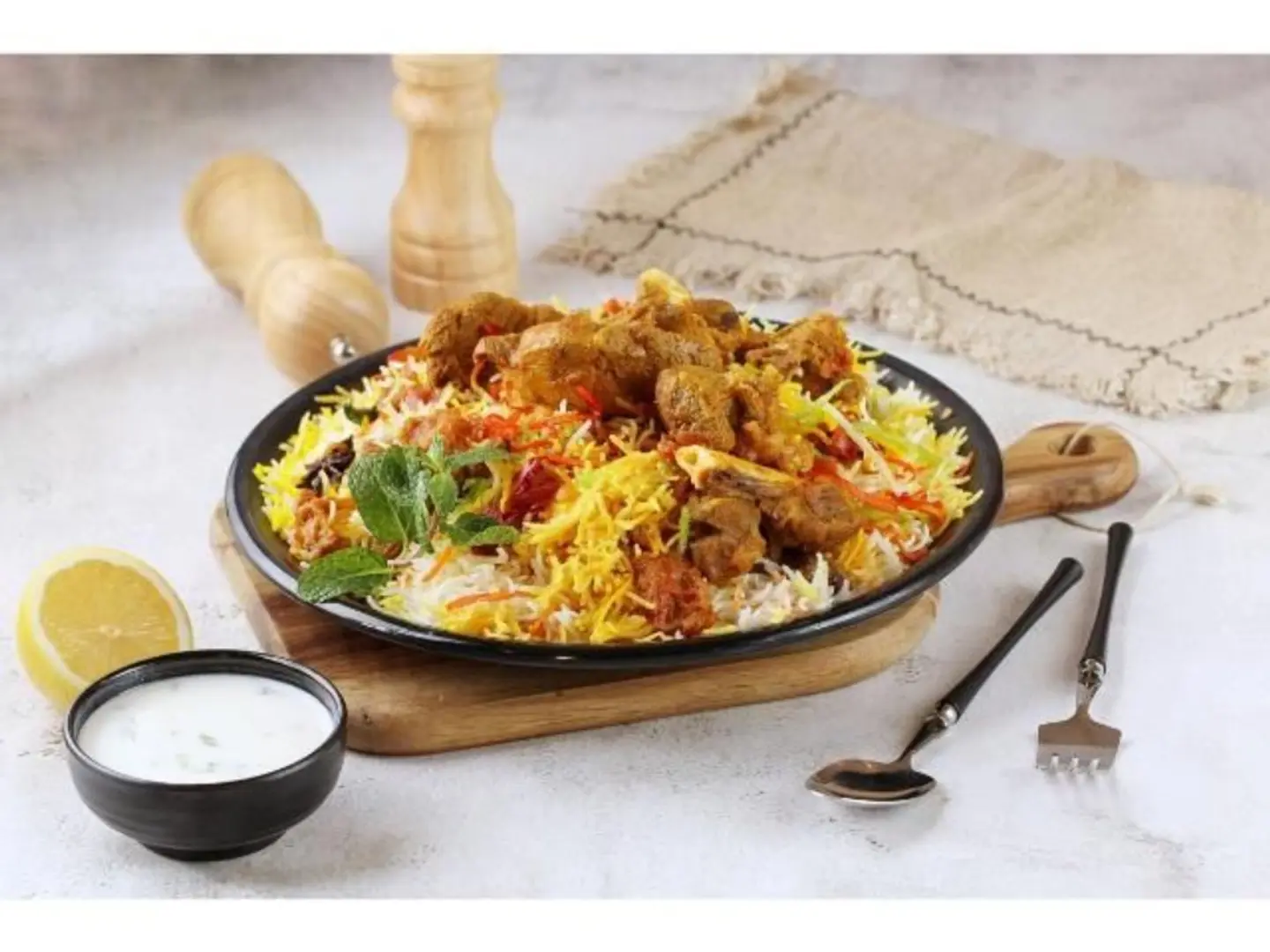 أرز برياني صغير