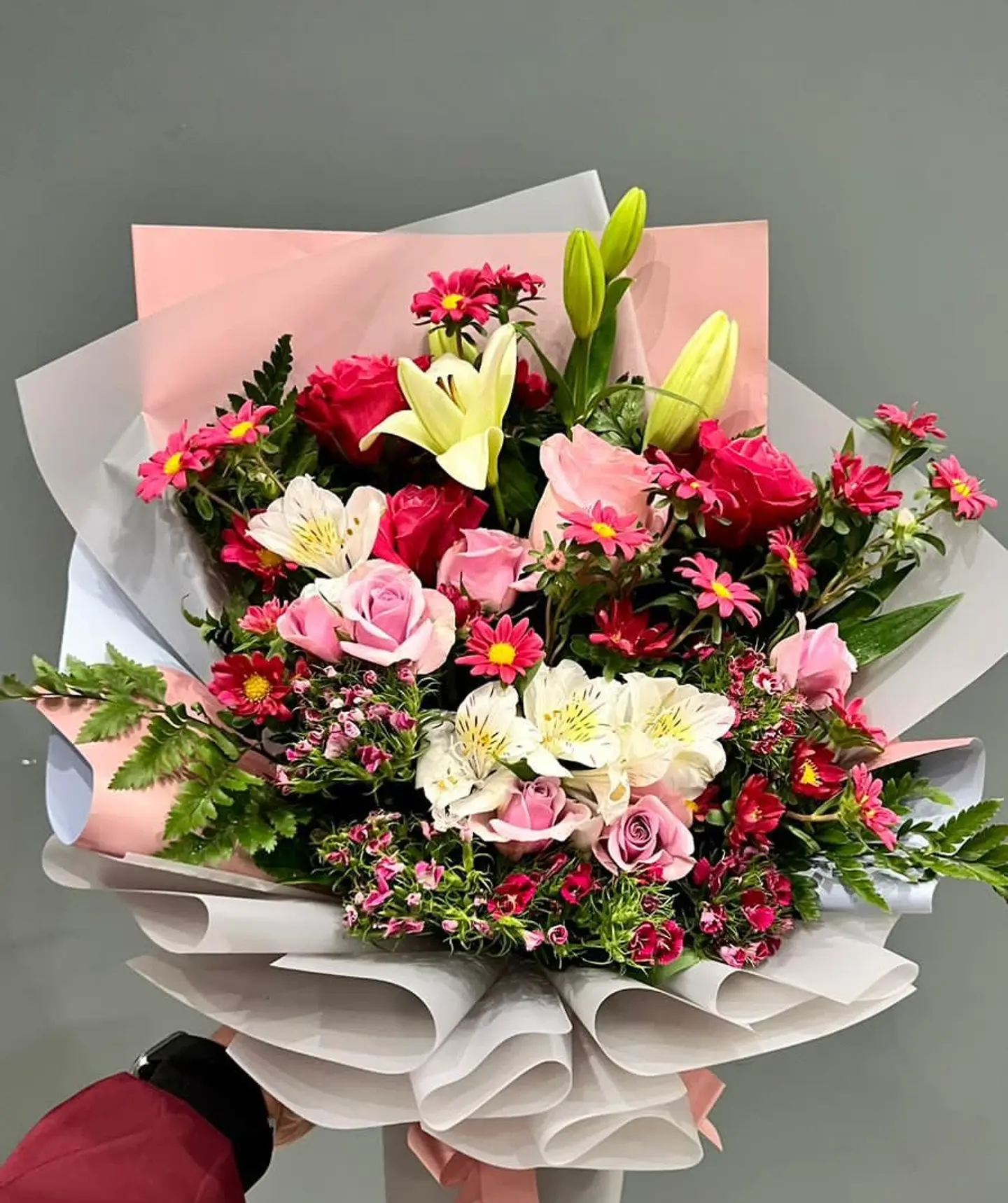Variety Of Roses Bouquet