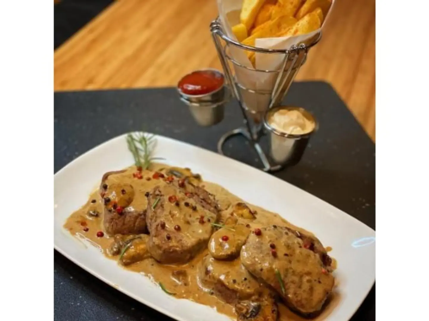 Veal With Pepper Sauce