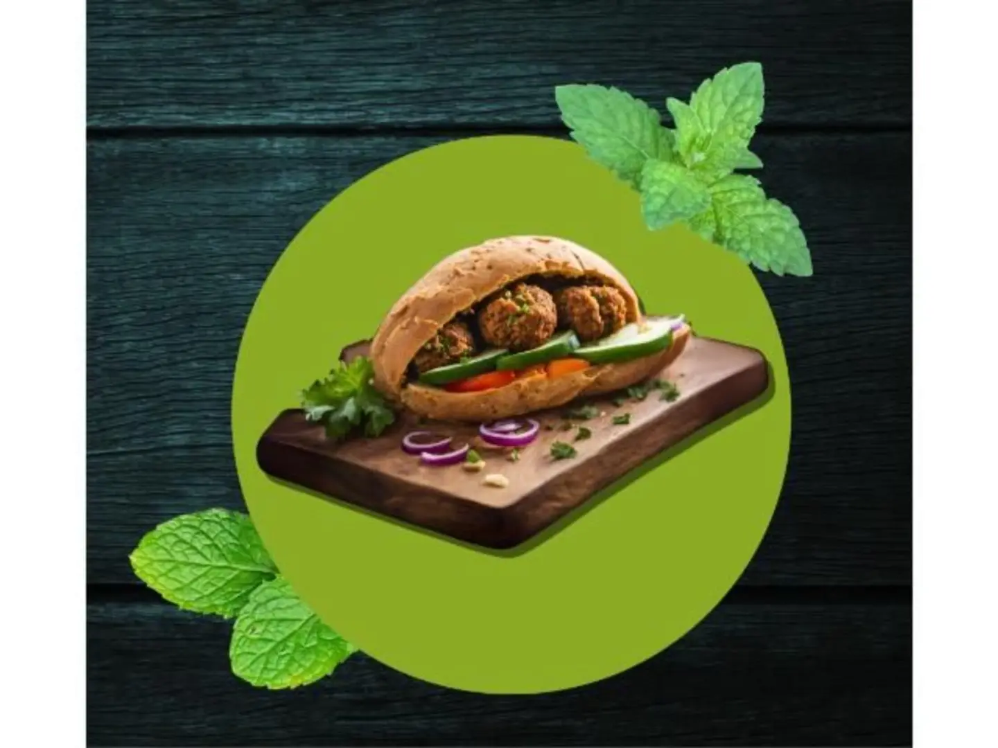 ساندوتش فلافل كلاسيك