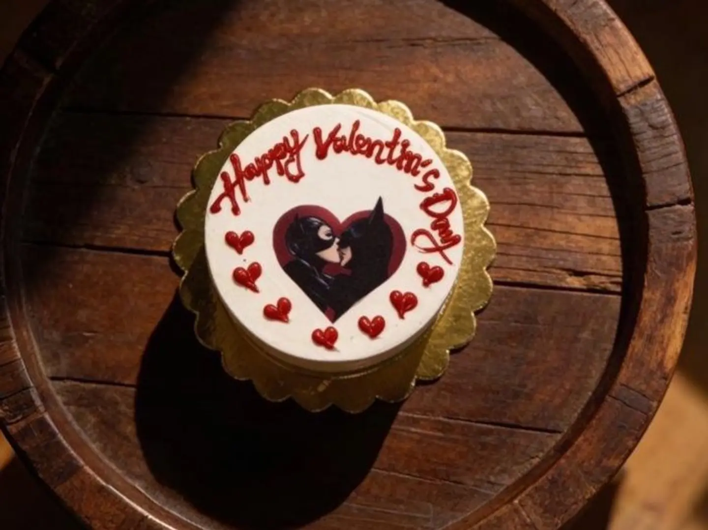 كيكة الحب باتماني شكل رقم 1 حجم 3 انش