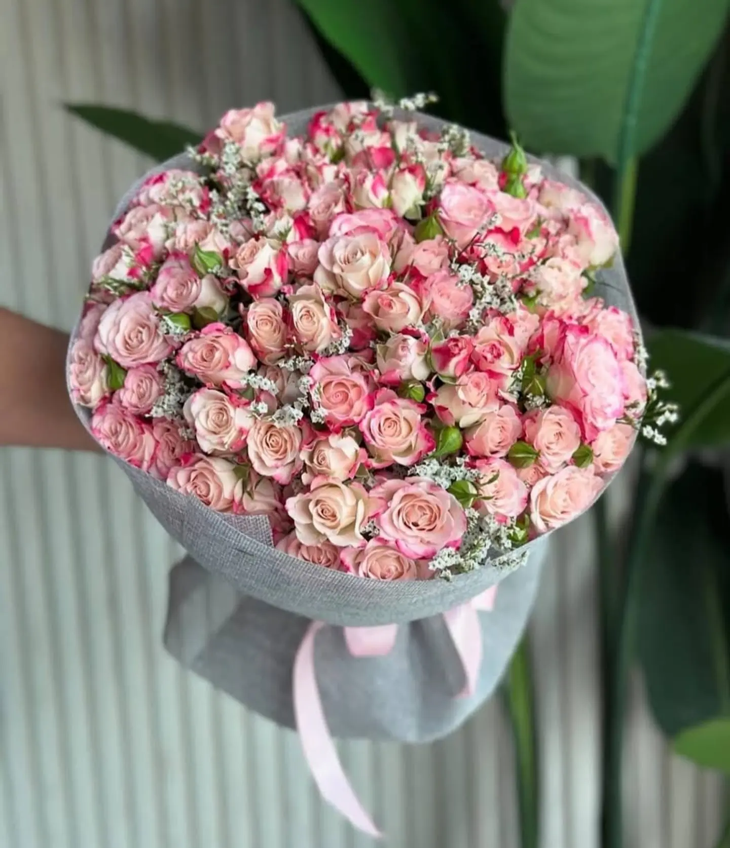 باقة البيبي روز الوردي