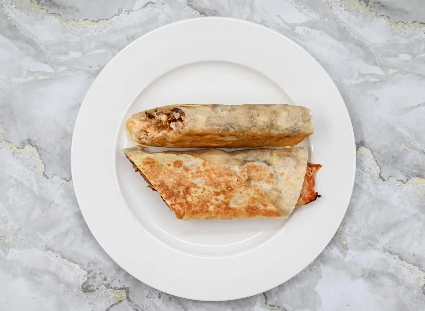 شاورما مكسيكي مع الفطر والذرة