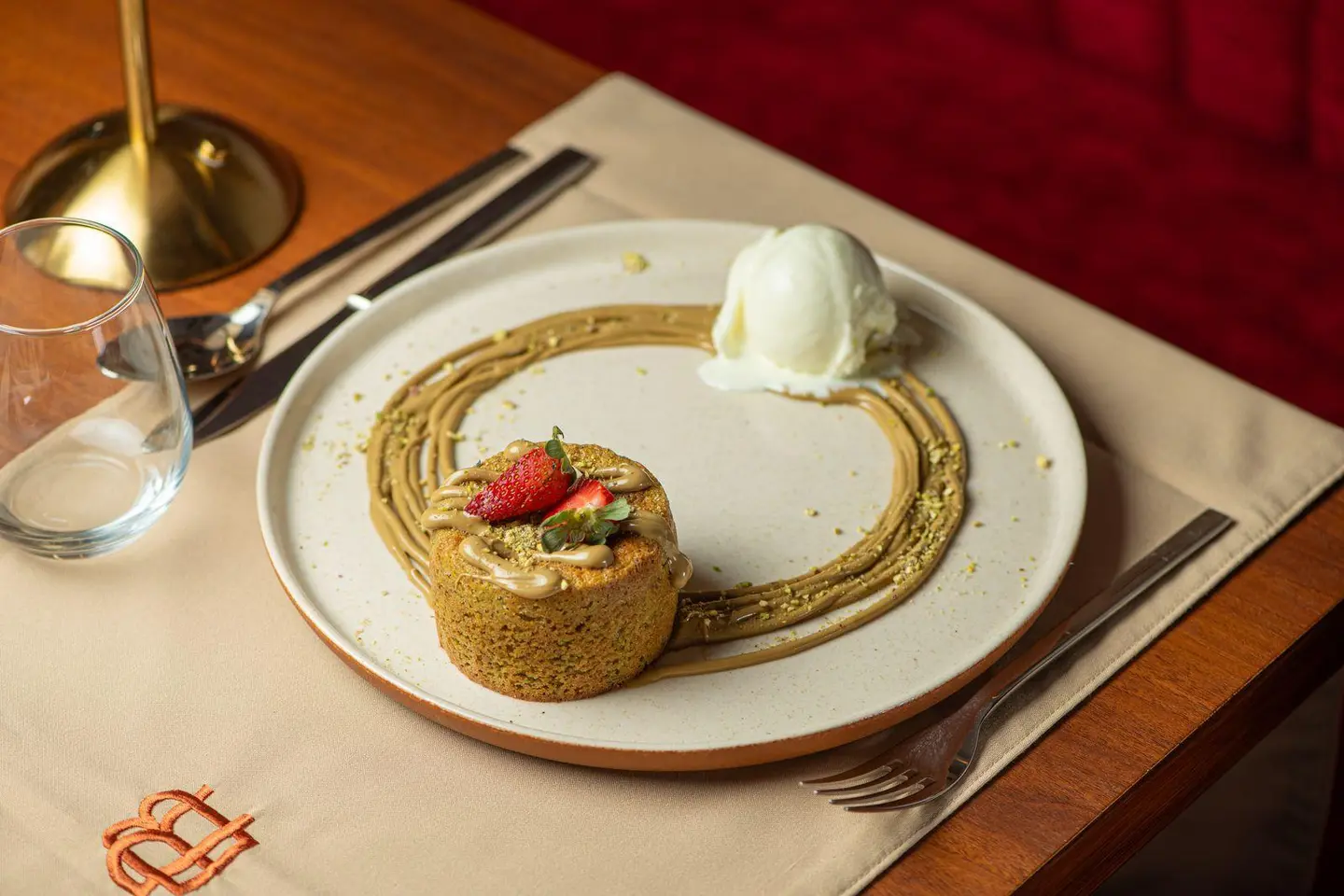 Pistachio Fondue