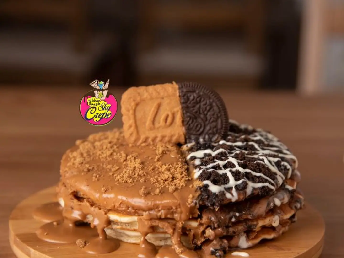 Lotus+Oreo Pancake