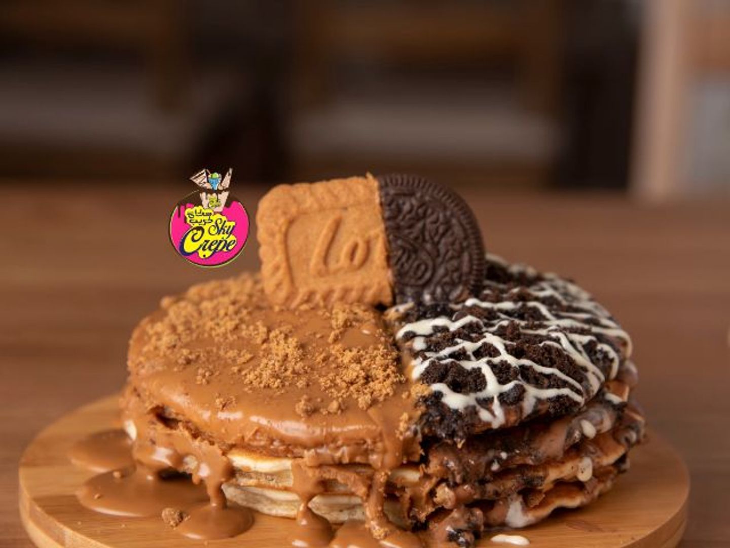 بان كيك لوتس+اوريو