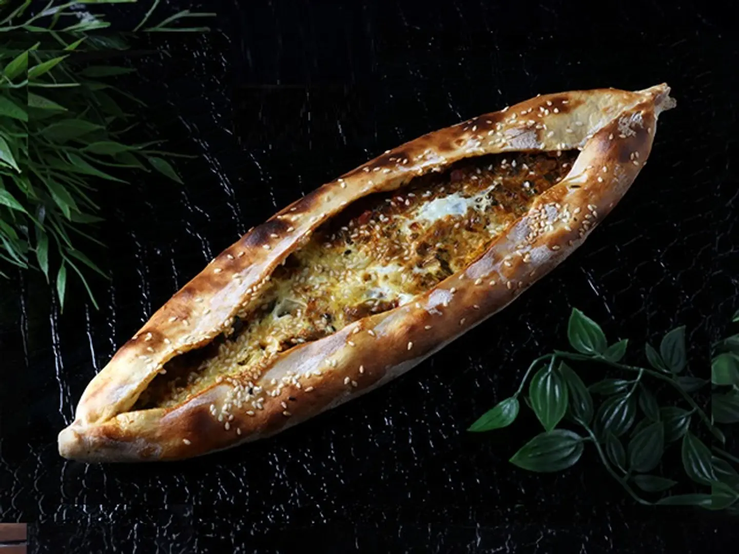 سبانخ بالبيض - وسط