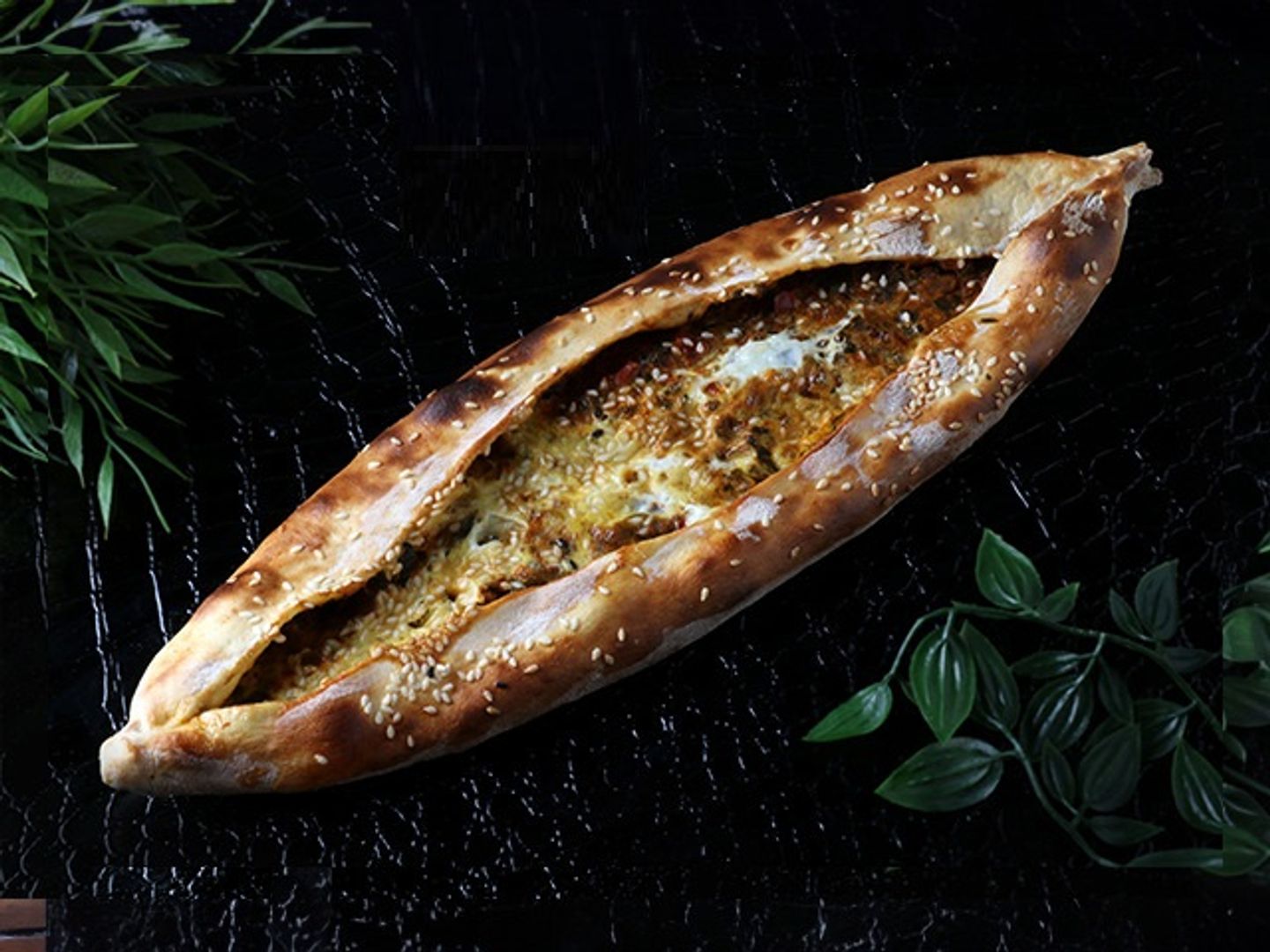 سبانخ بالبيض - وسط