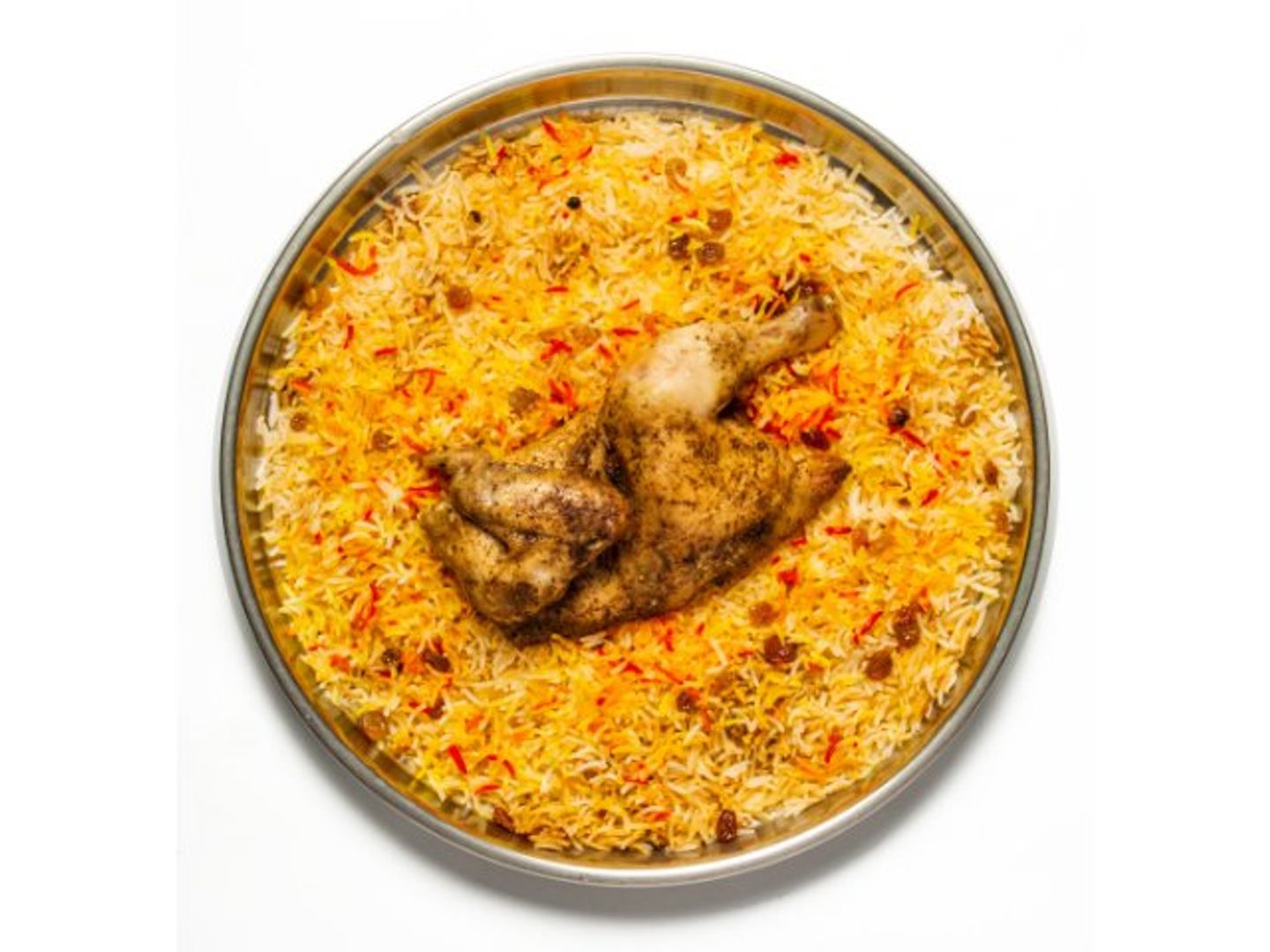 دجاج تنوري حضرمي - نص حبة مع الرز
