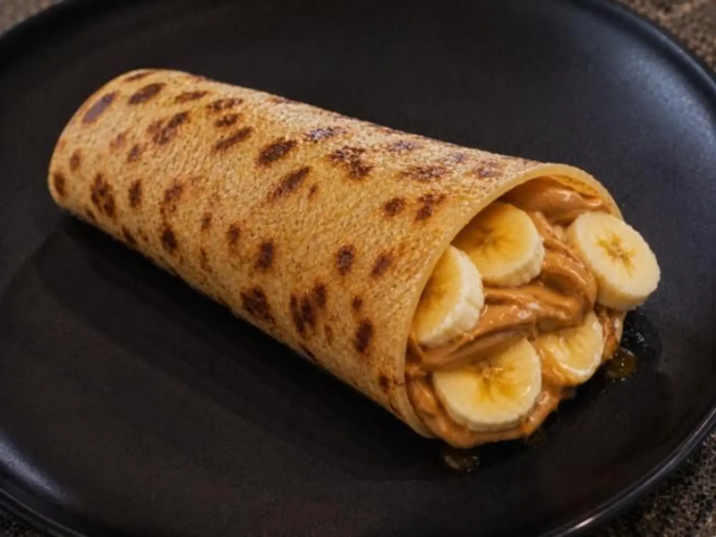 Peanut Butter And Banana Paratha