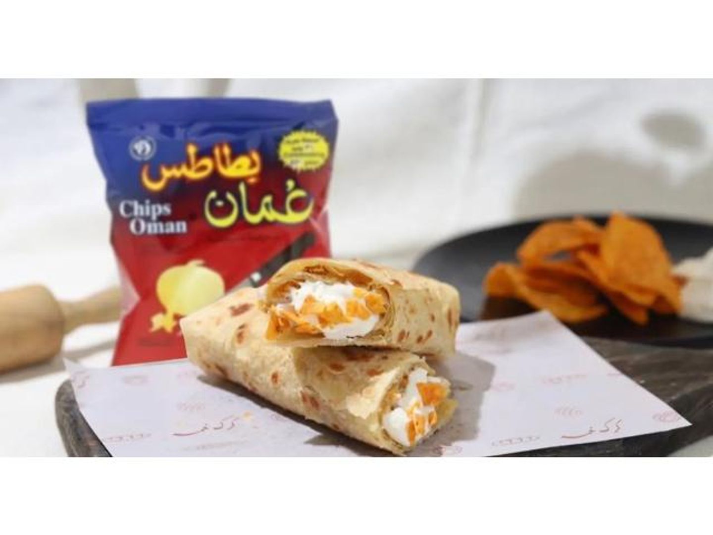 جباتي براتا شيبس عمان جبن