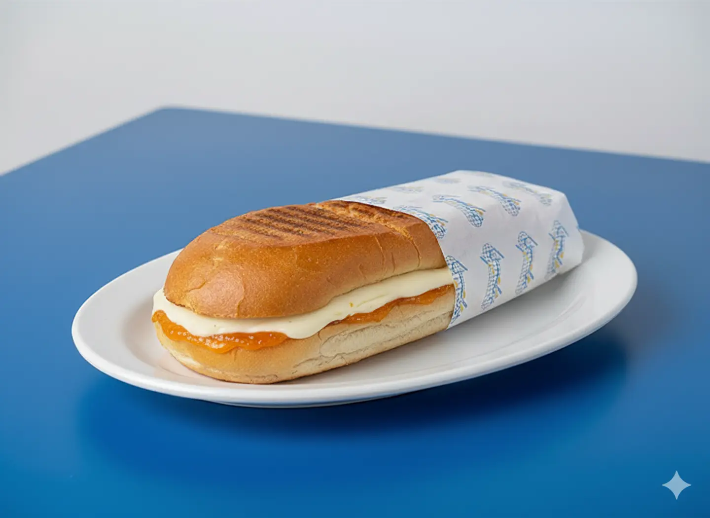 جبنة مع زبدة ومربى