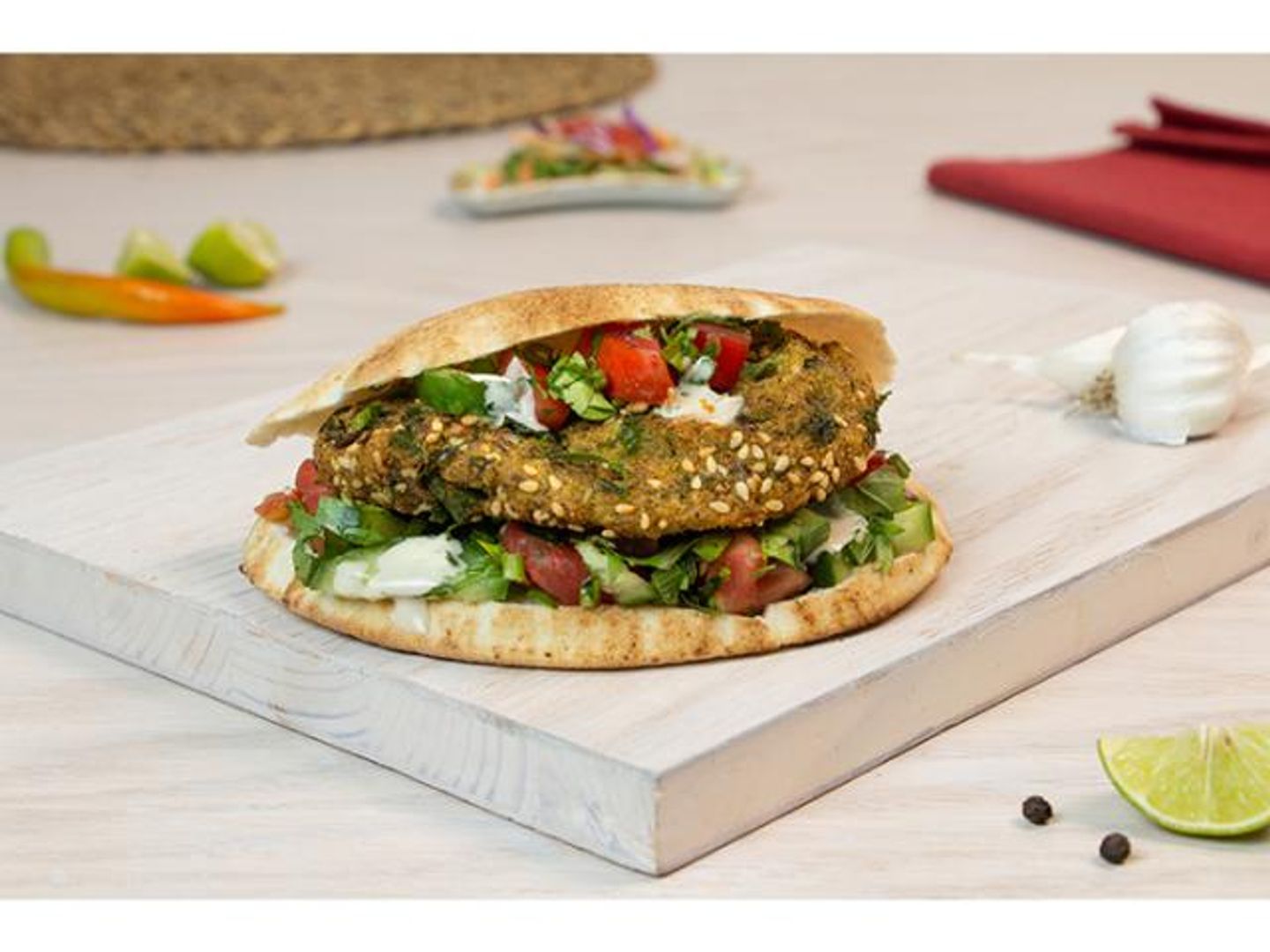 Falafel Cheese Sandwich