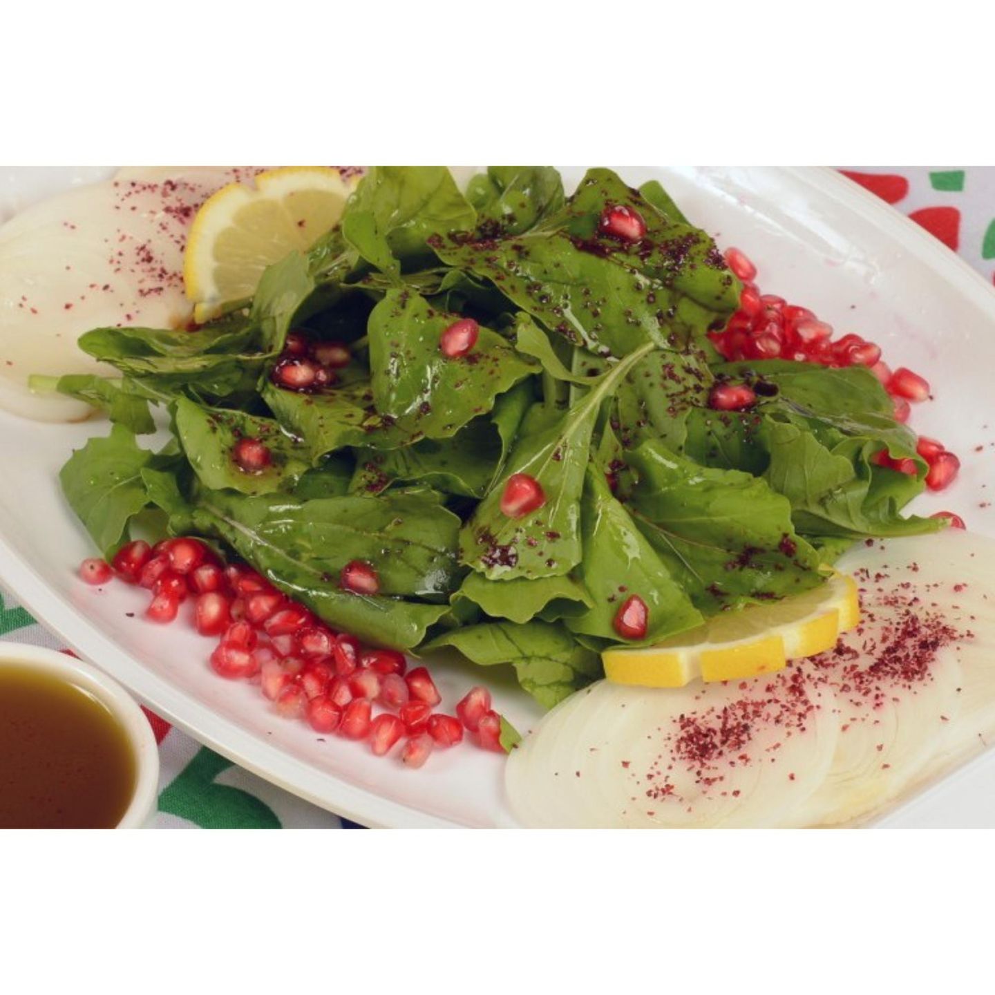 سلطة جرجير (بحب الرمان)