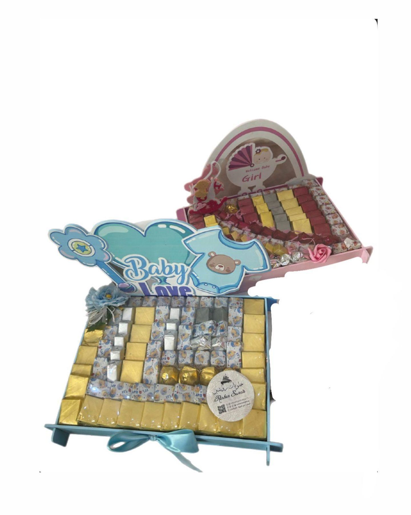 Baby Themed Chocolate Tray
