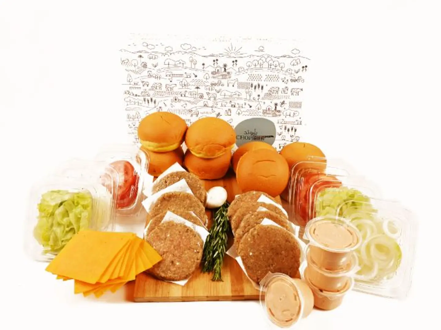 Box Chicken Burger