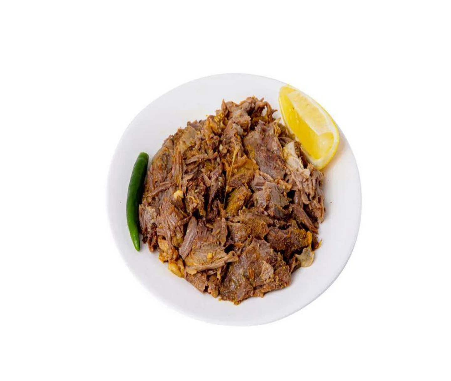 Roasted Beef Head For One Person