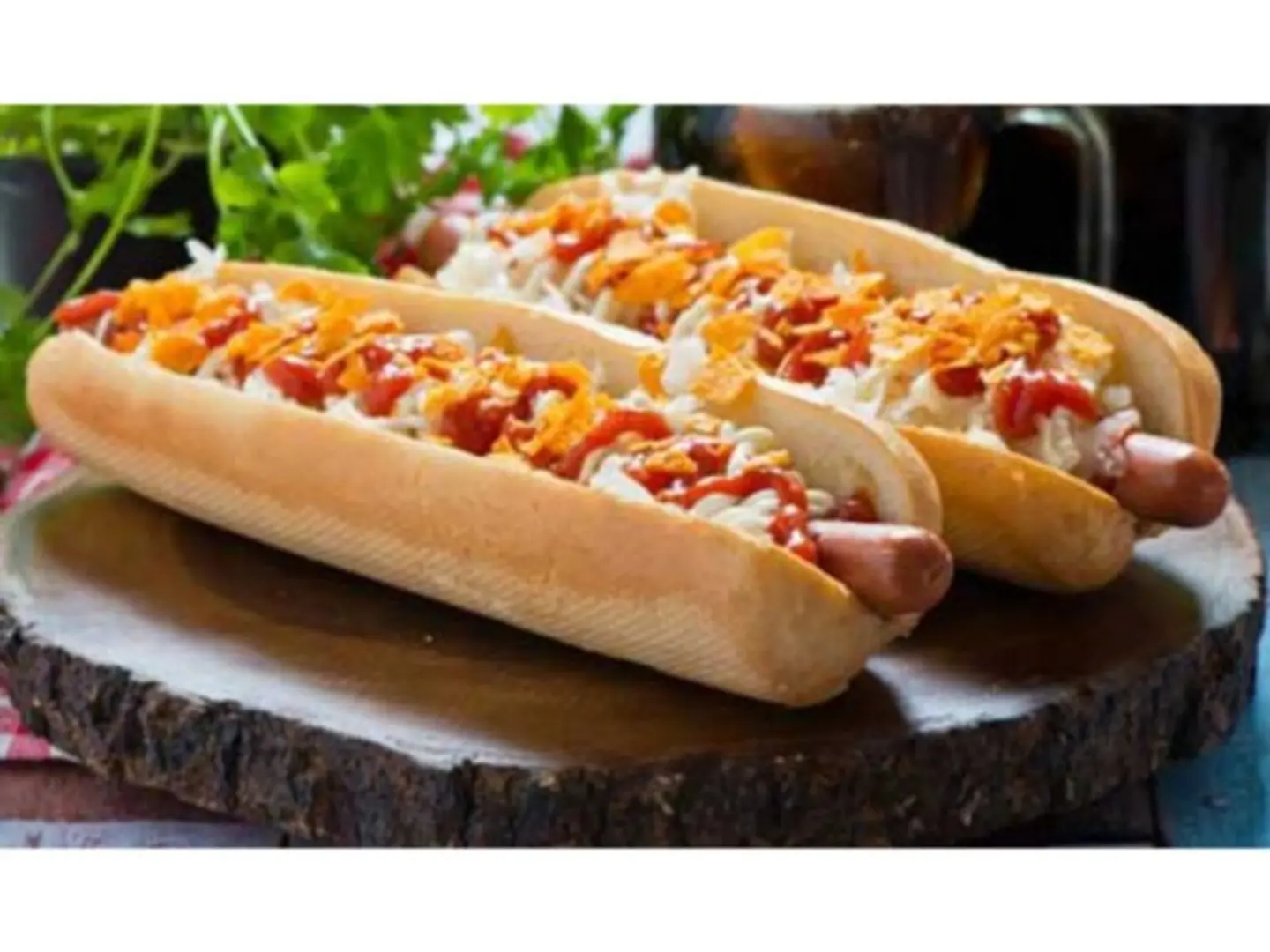 Hot Dog Tortilla