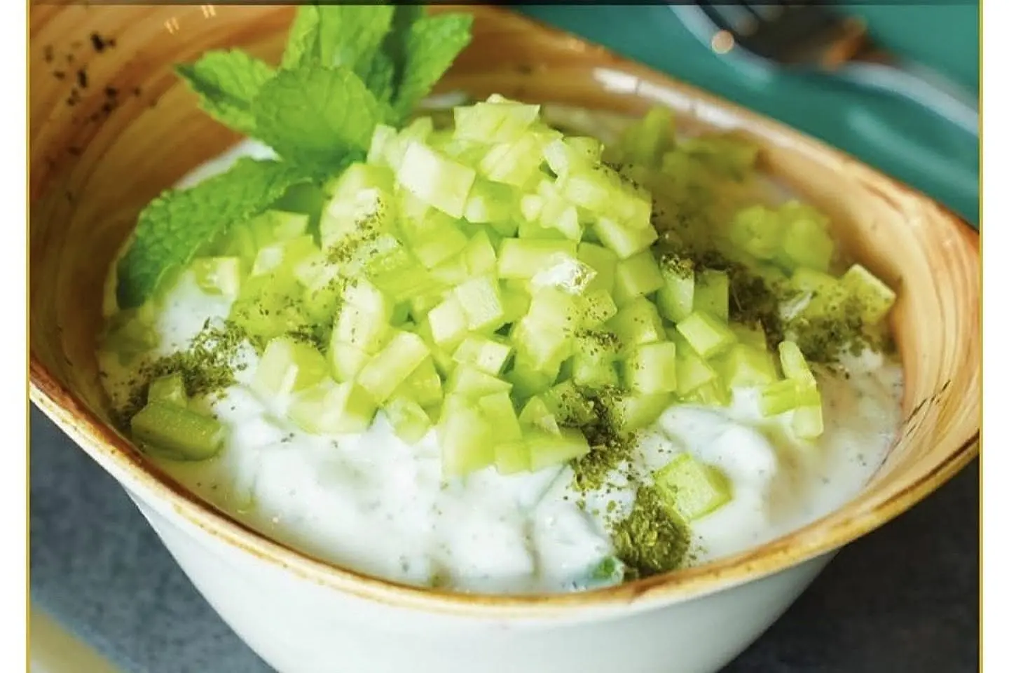 Cucumber And Yogurt Cacik