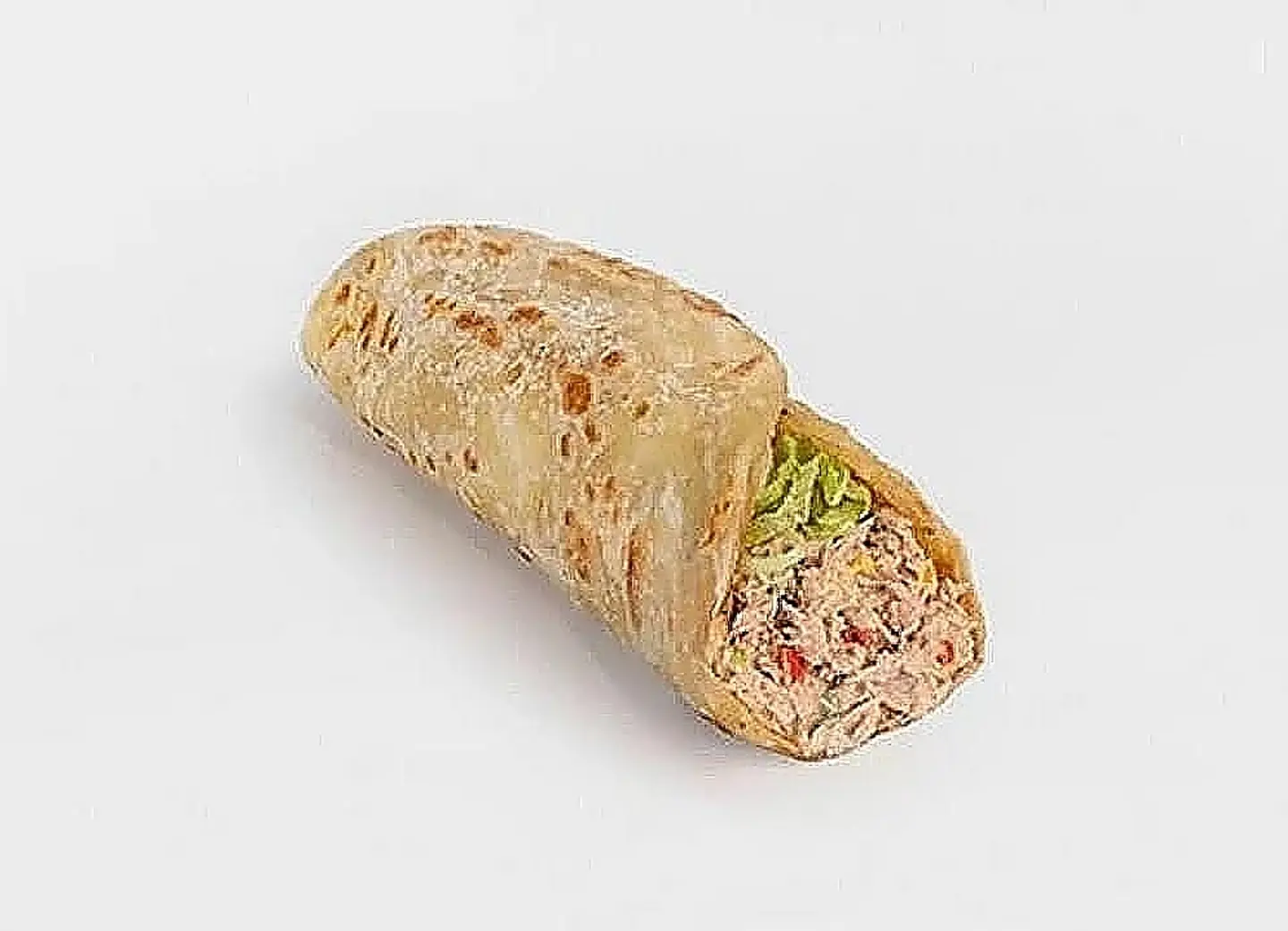 Pan Seared Chapati With Tuna And Cheese