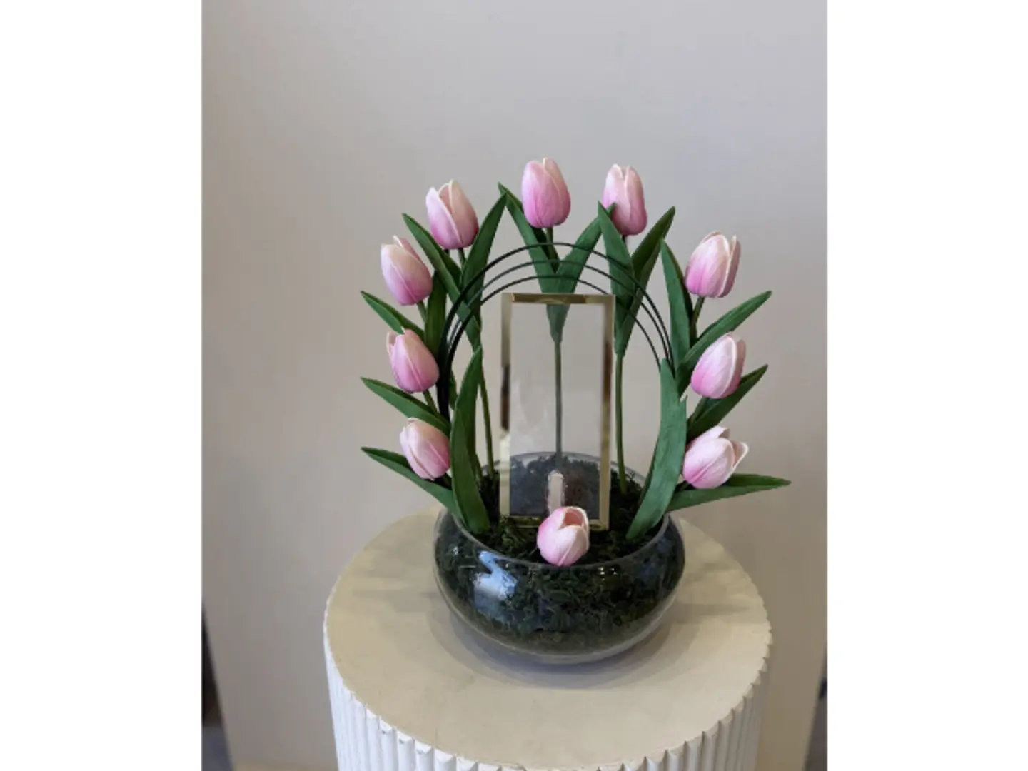 Artificial Tulip Vase