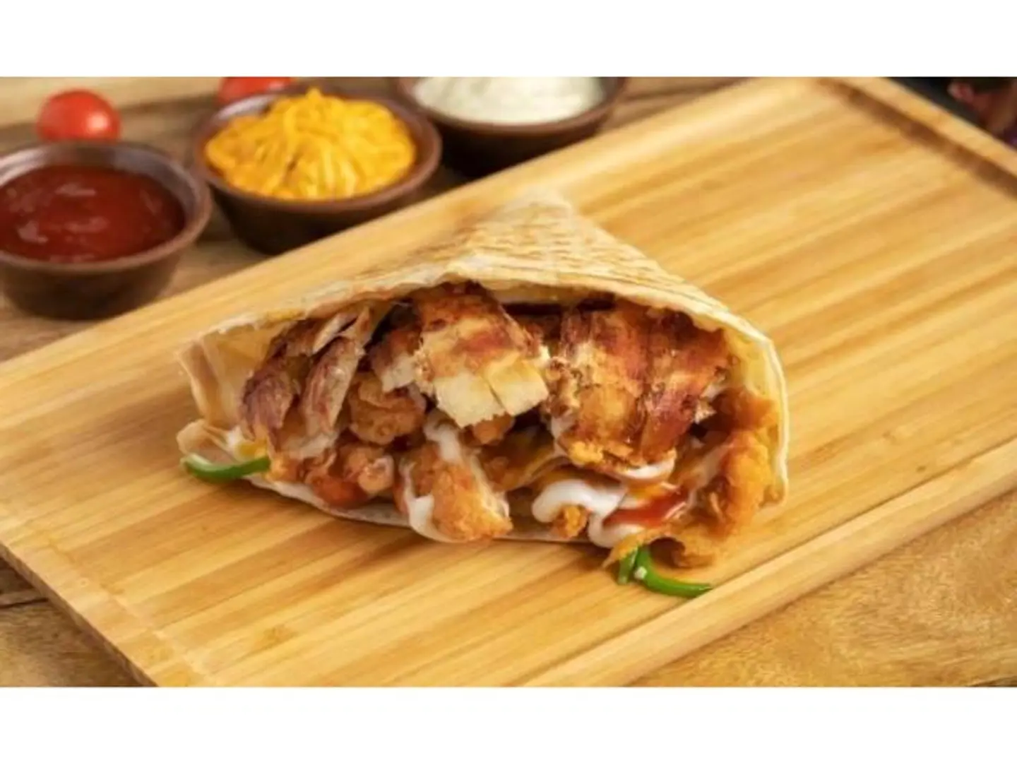 Chicken Shawarma Crepe