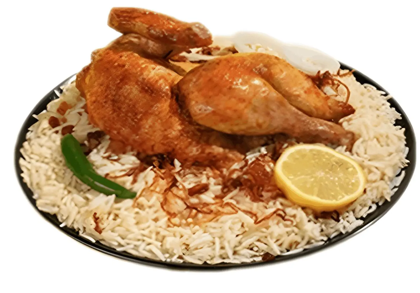 نص دجاج شواية