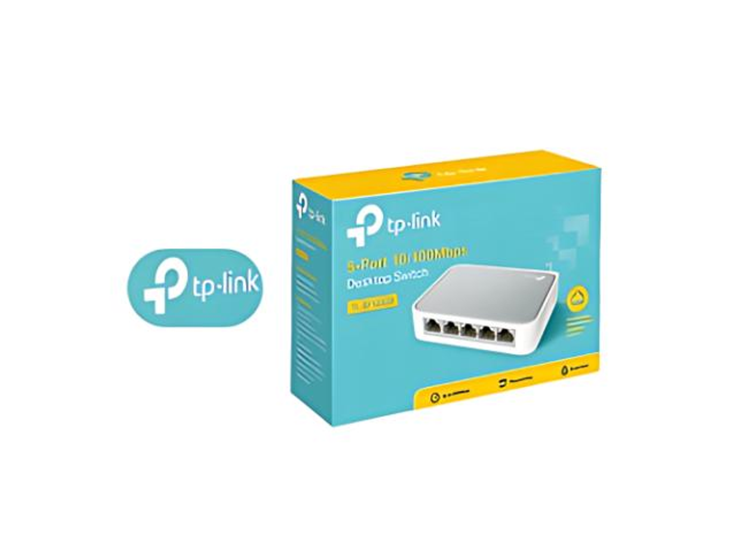 محول شبكي سطح مكتب 5 منافذ