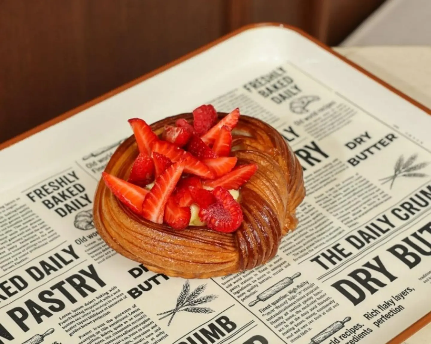 Strawberry Danish