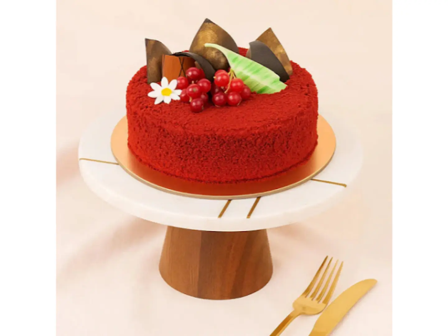 كعكة ريد فيلفيت اللذيذة