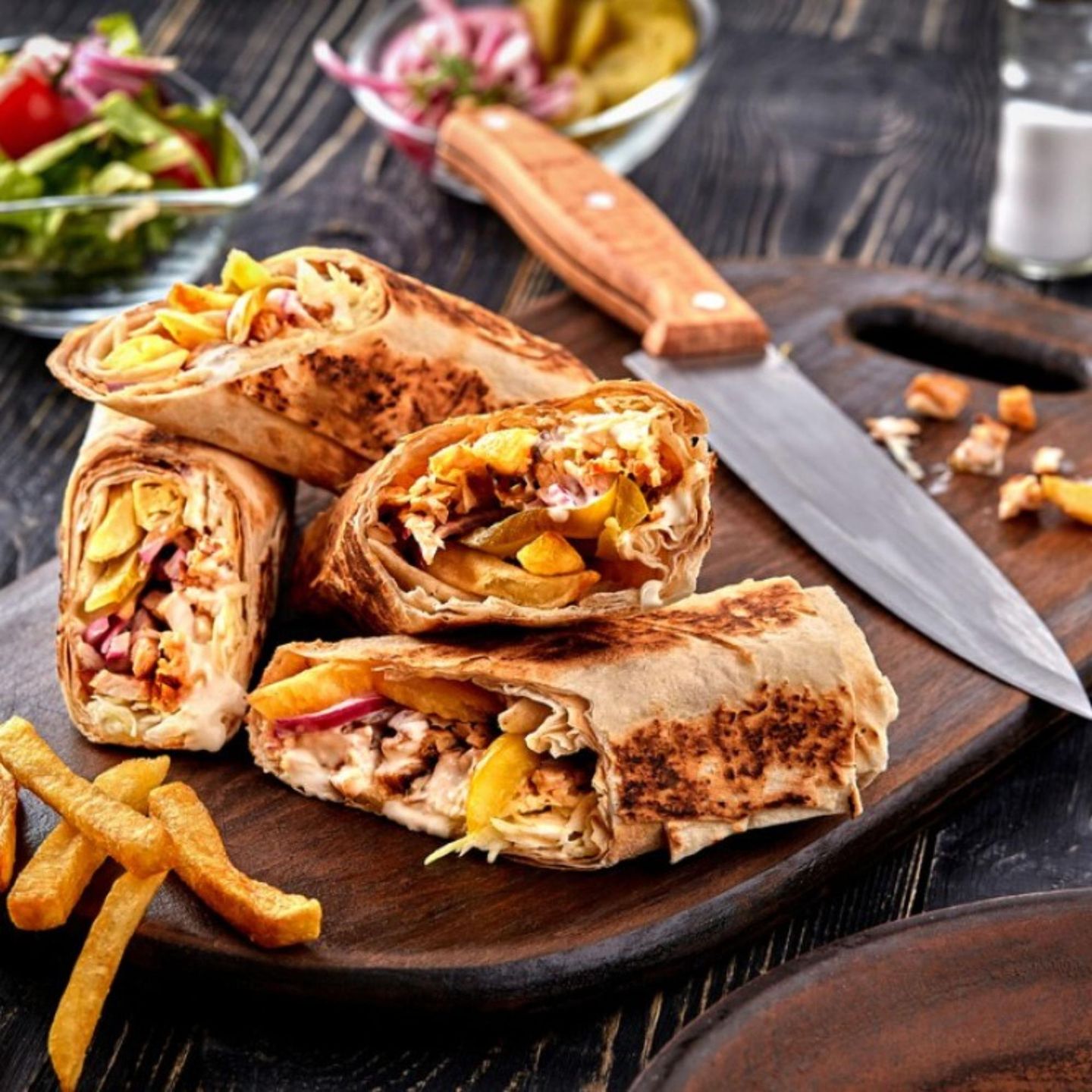 شاورما صغير بالجبن