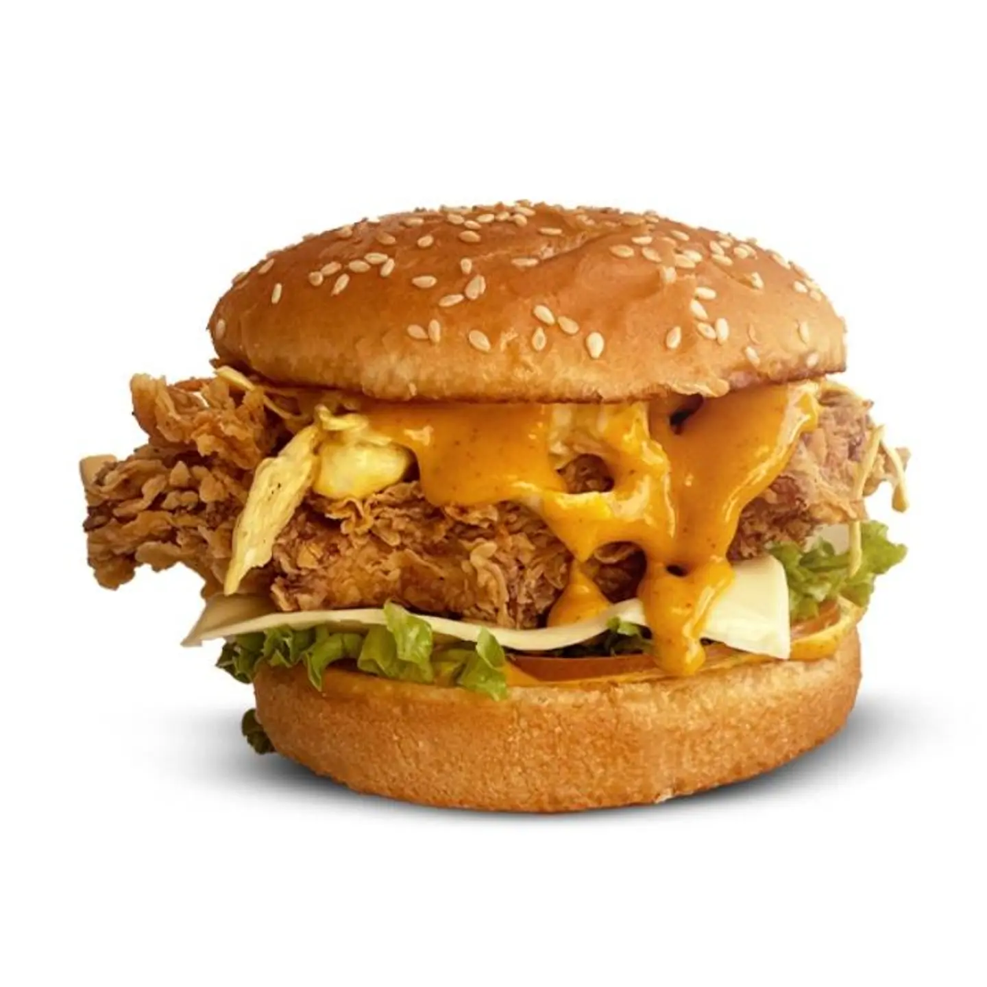 برجر كرسبي دجاج