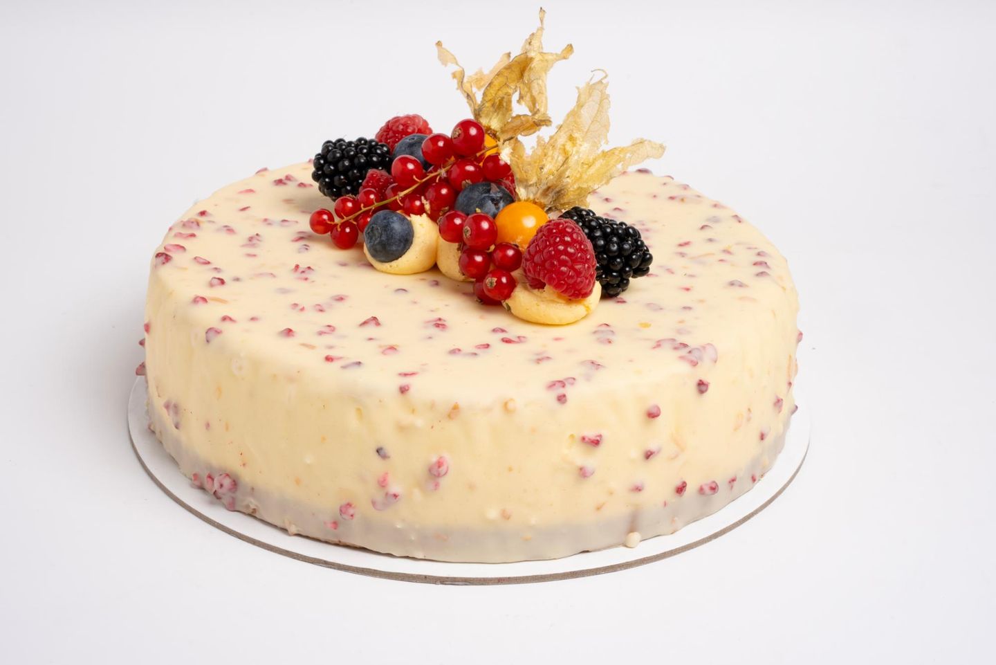 Cake Cheese Ice Cream Mix Berry