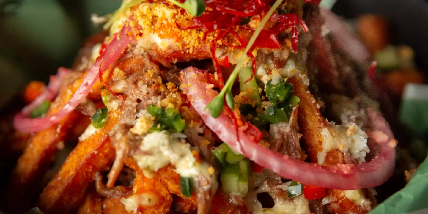 بطاطا حلوة مع الريبس