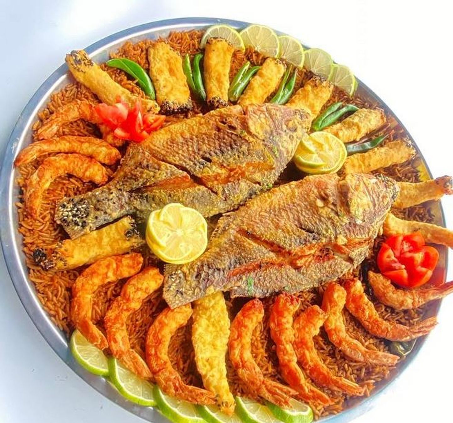 صينية مشكل اسماك