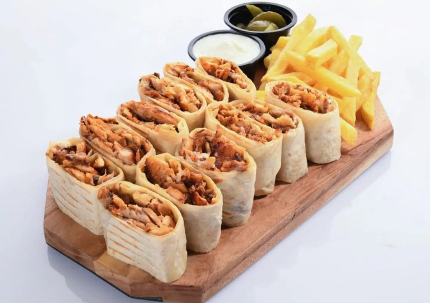 Double Arabic Plate