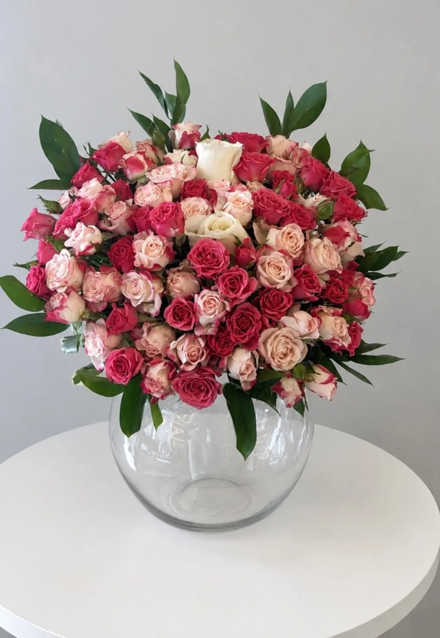 Vase With Natural Roses, Number 150