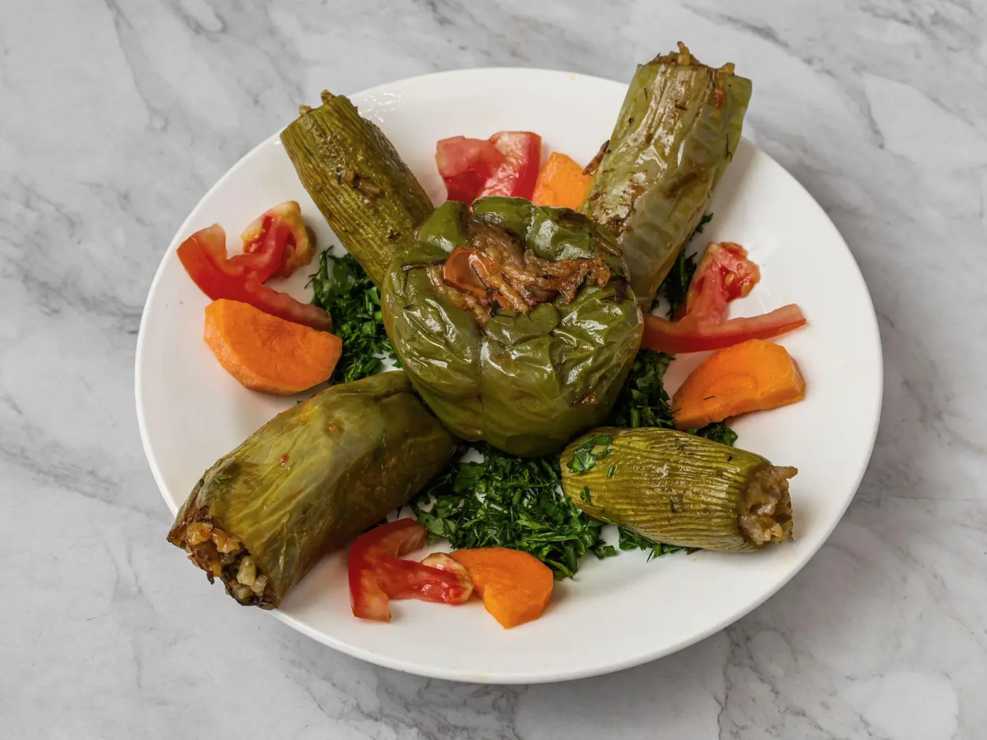 Mixed Stuffed Vegetables